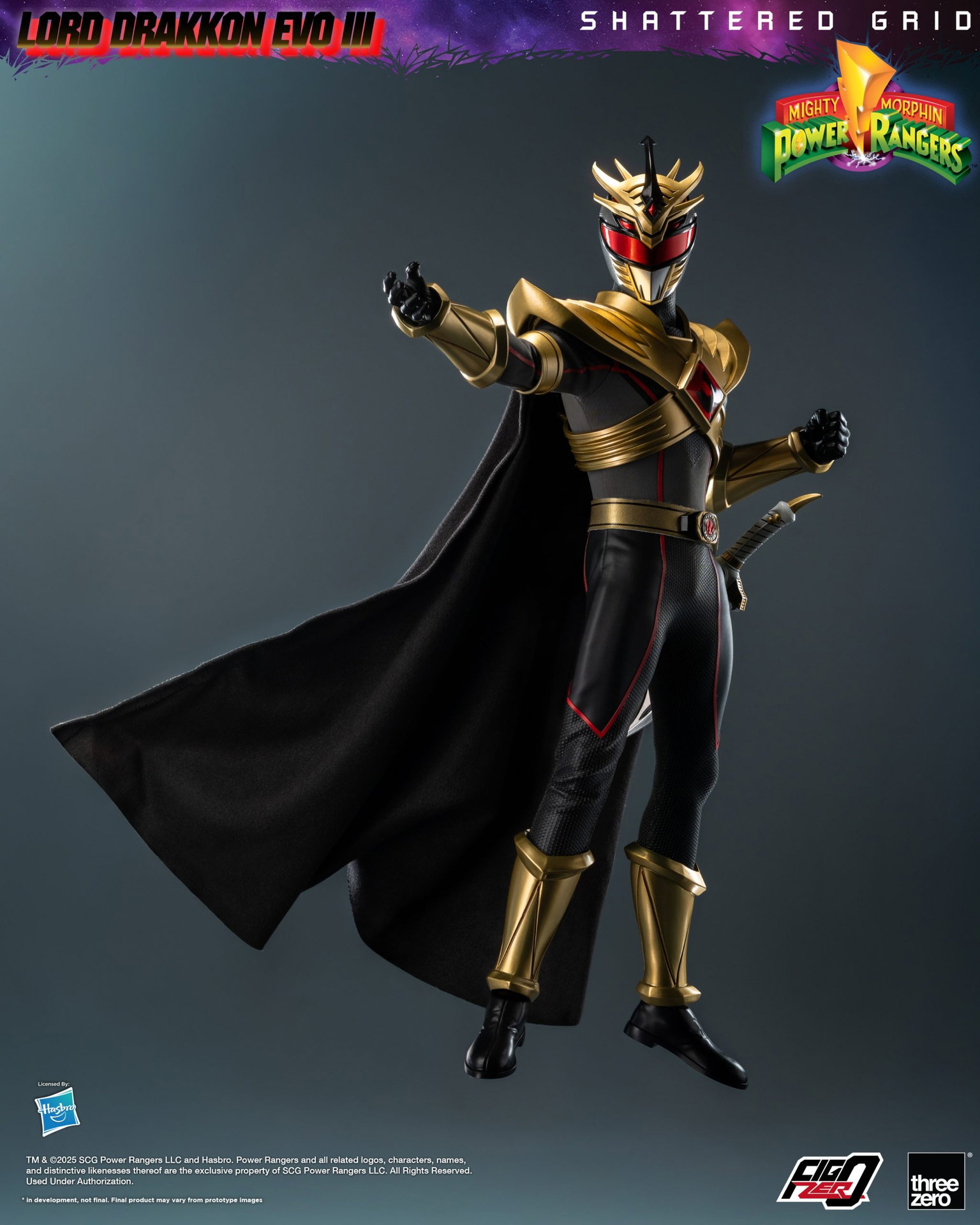 Mighty Morphin Power Rangers: Shattered Grid FigZero 1/6 Lord Drakkon Evo III image 10