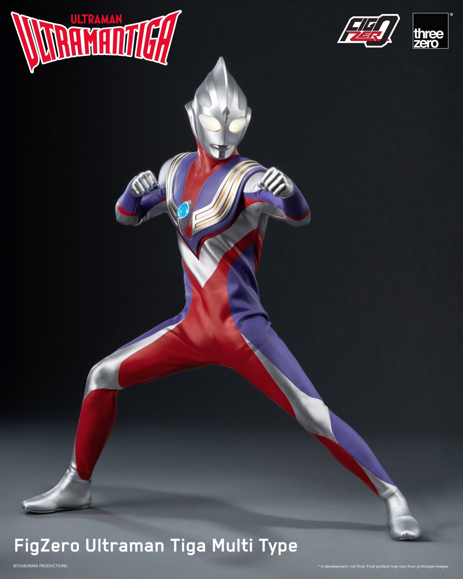 Ultraman Tiga FigZero Ultraman Tiga Multi Type (Special Edition) image 10