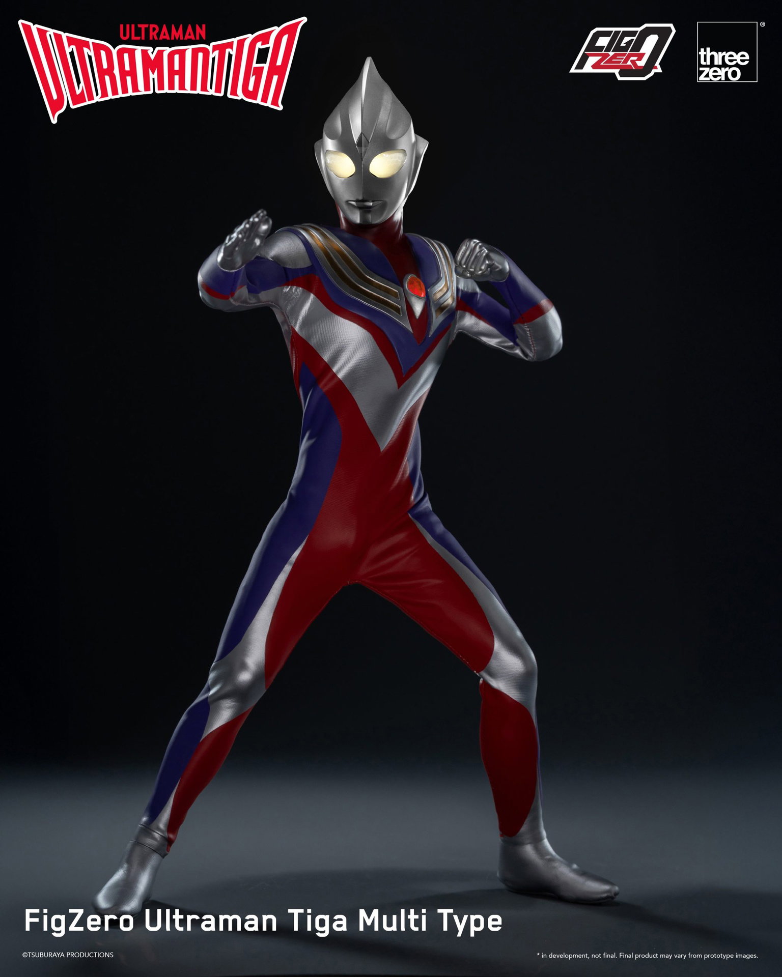 Ultraman Tiga FigZero Ultraman Tiga Multi Type (Special Edition) image 4