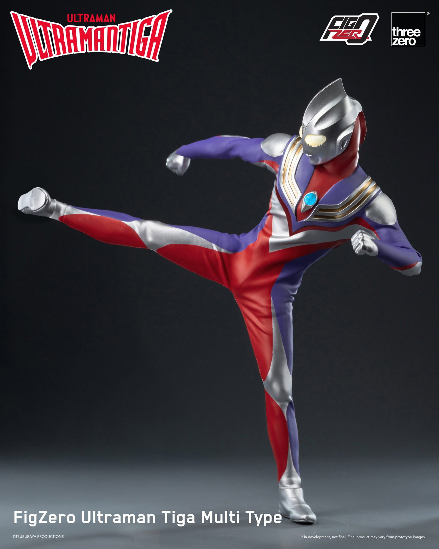 Ultraman Tiga FigZero Ultraman Tiga Multi Type (Special Edition) image 7