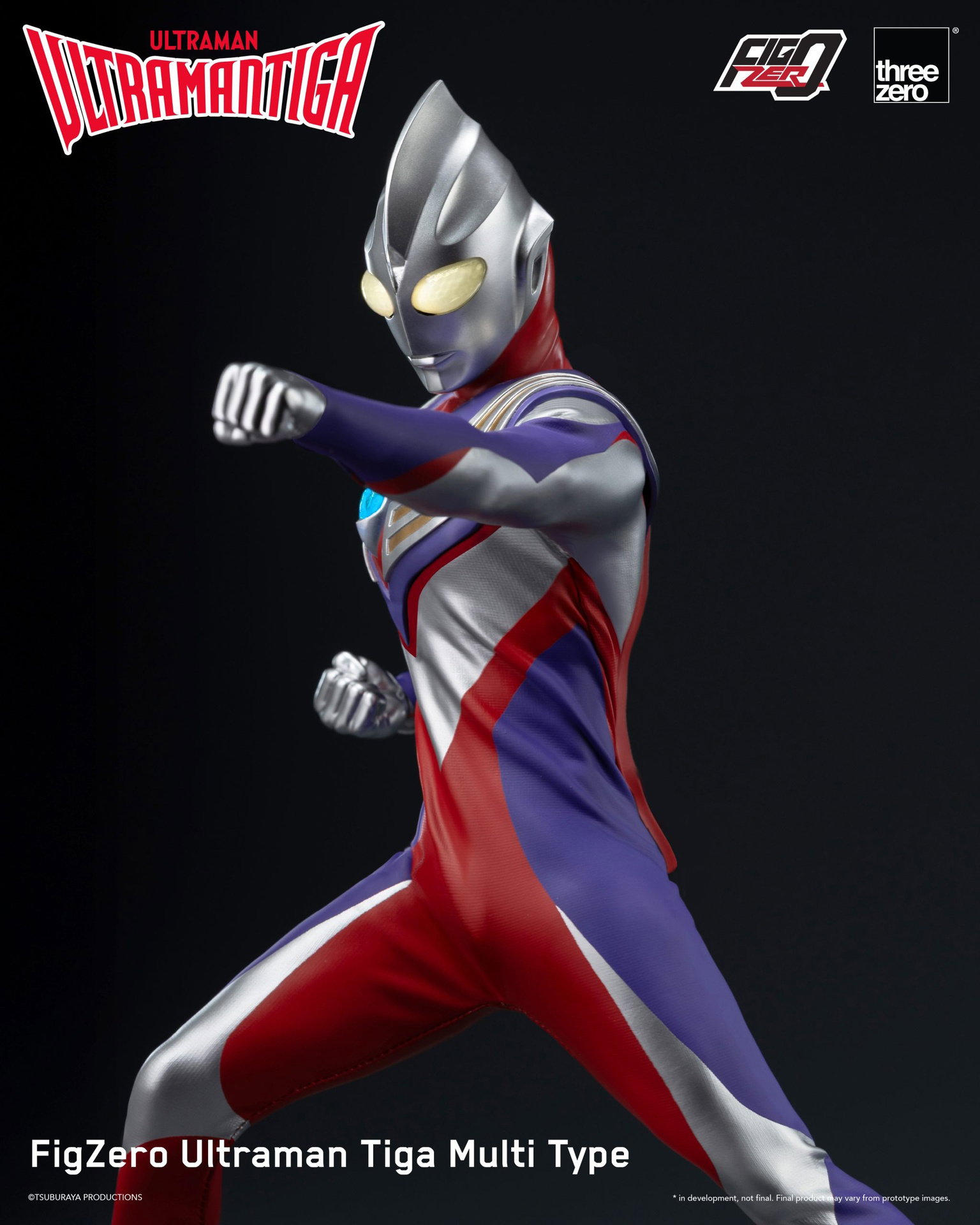 Ultraman Tiga FigZero Ultraman Tiga Multi Type (Special Edition) image 9