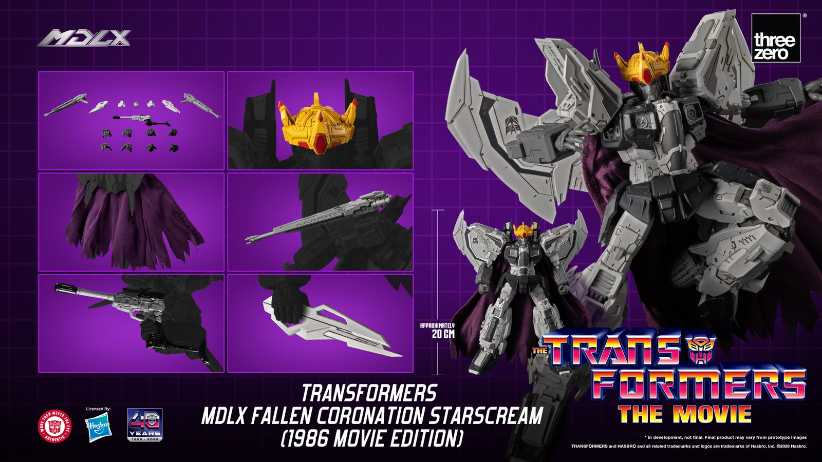 Transformers MDLX Fallen Coronation Starscream (1986 Movie Edition) image 10