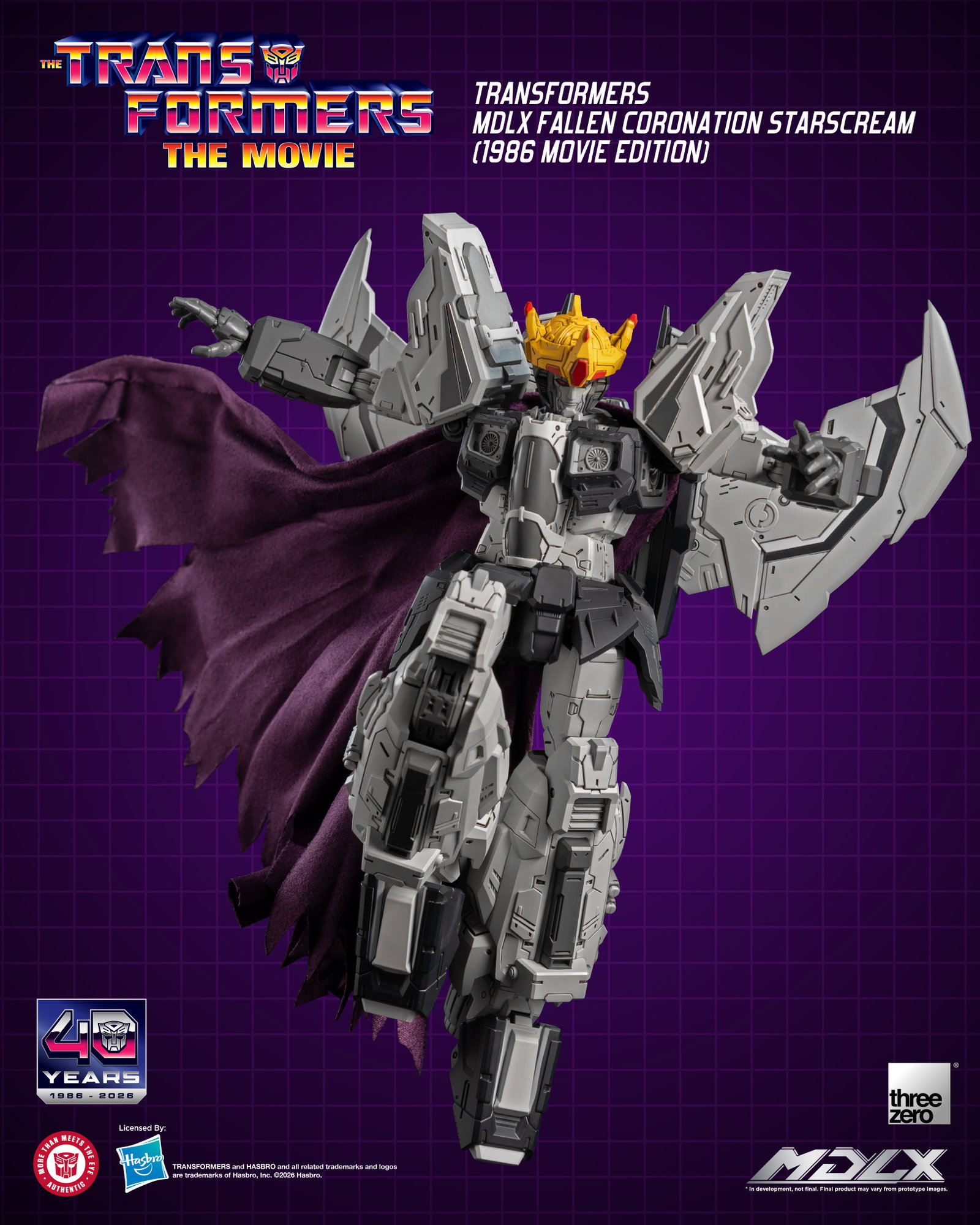 Transformers MDLX Fallen Coronation Starscream (1986 Movie Edition) image 3