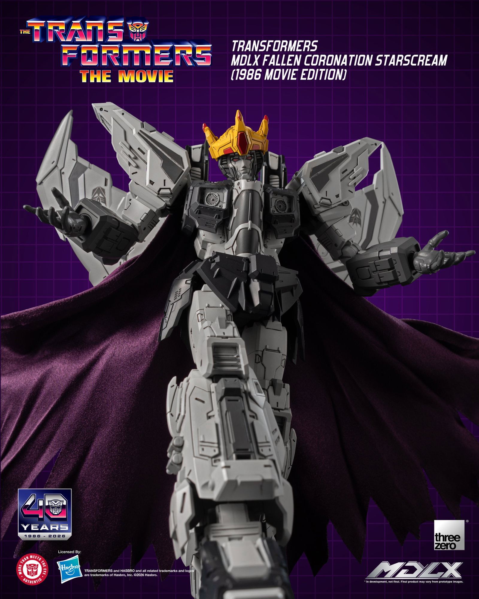 Transformers MDLX Fallen Coronation Starscream (1986 Movie Edition) image 4