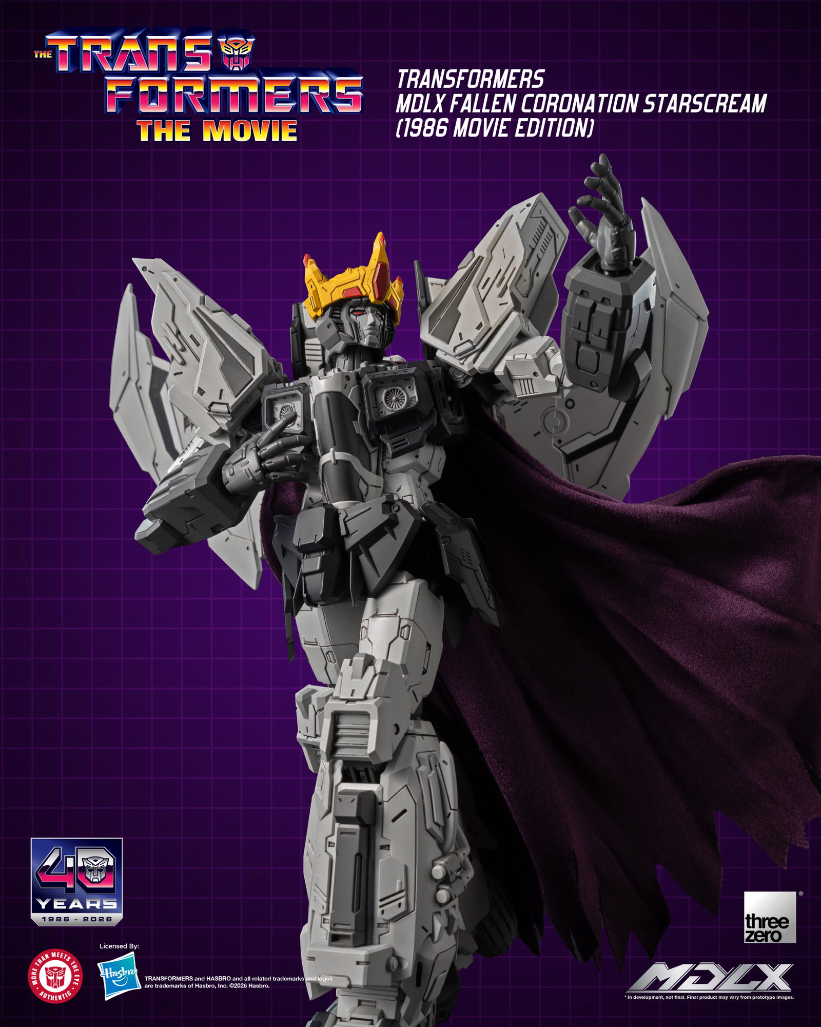 Transformers MDLX Fallen Coronation Starscream (1986 Movie Edition) image 5