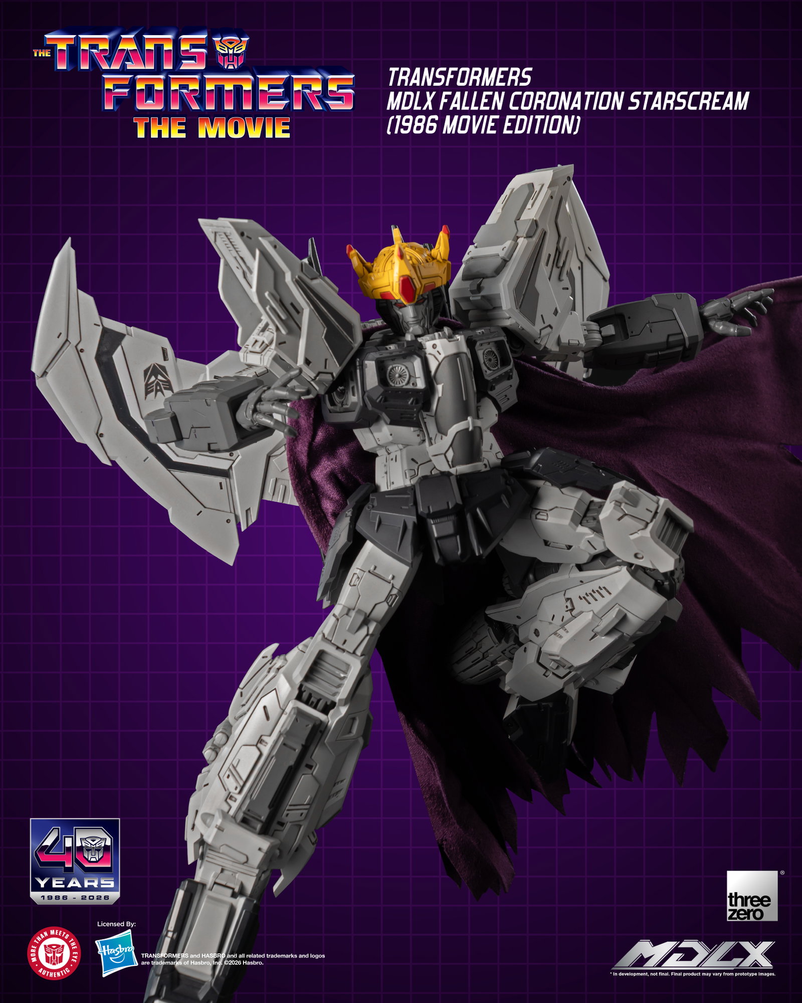 Transformers MDLX Fallen Coronation Starscream (1986 Movie Edition) image 6