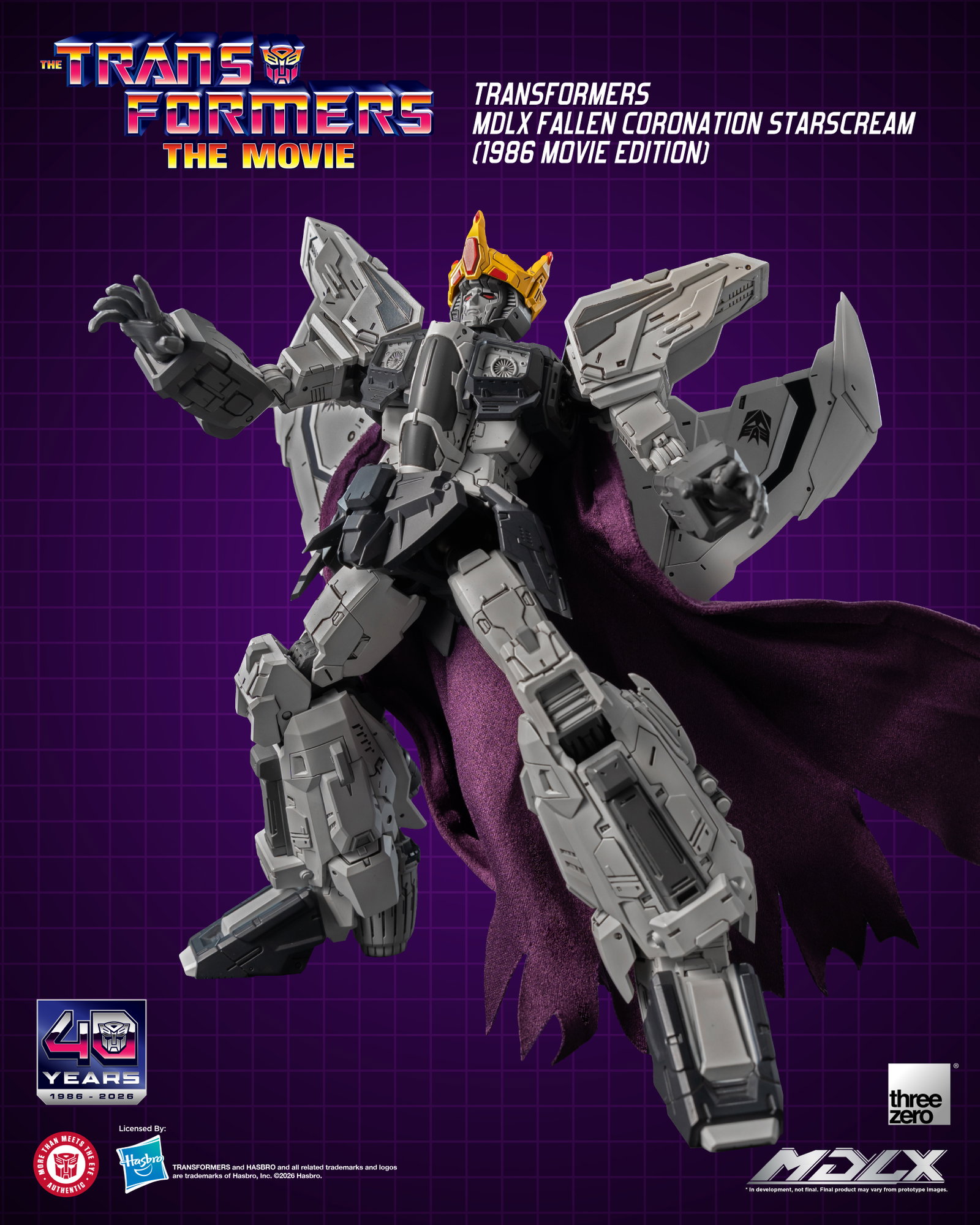 Transformers MDLX Fallen Coronation Starscream (1986 Movie Edition) image 7