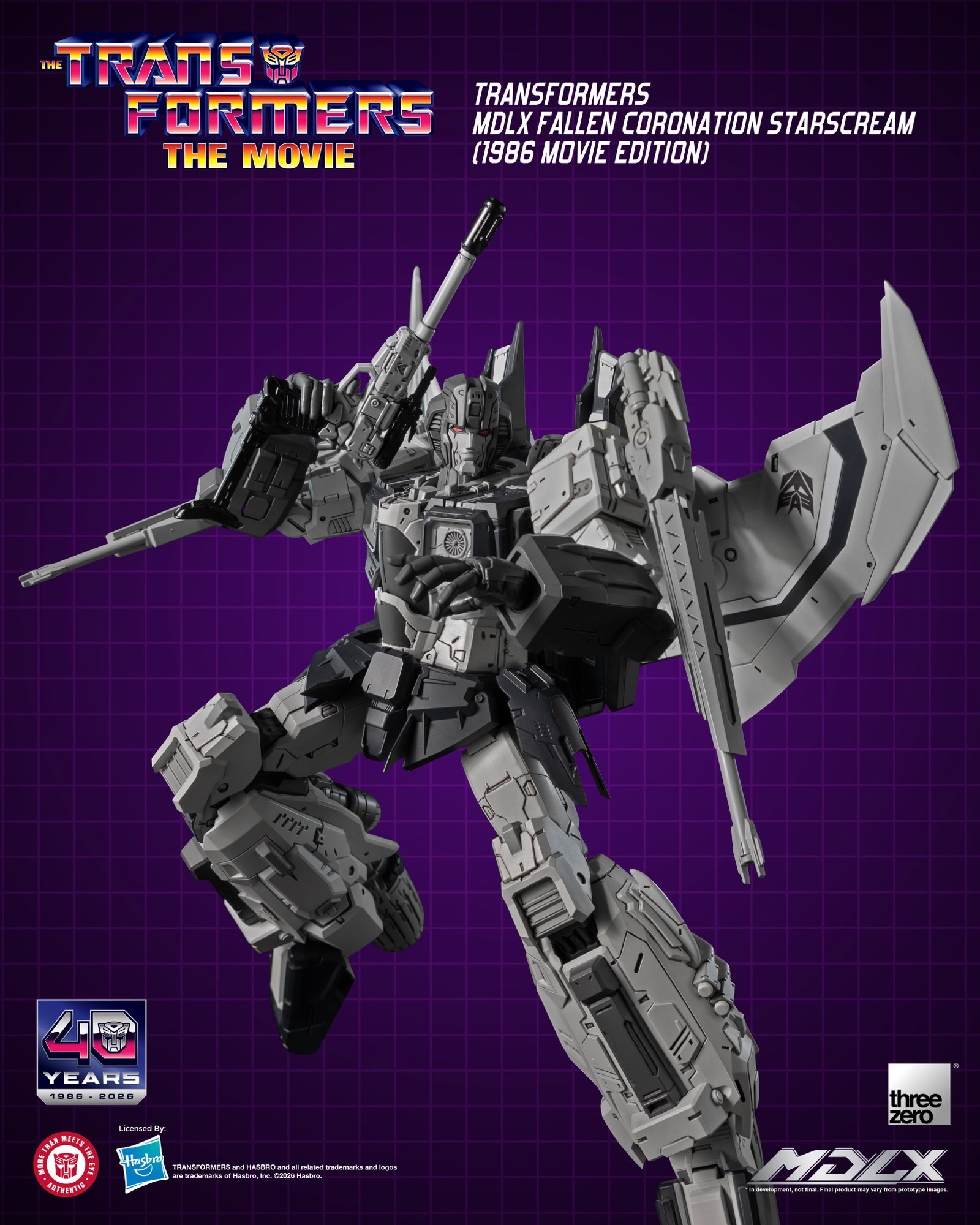 Transformers MDLX Fallen Coronation Starscream (1986 Movie Edition) image 8