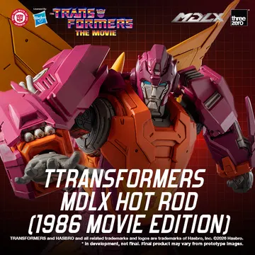 Transformers MDLX Hot Rod (1986 Movie Edition)