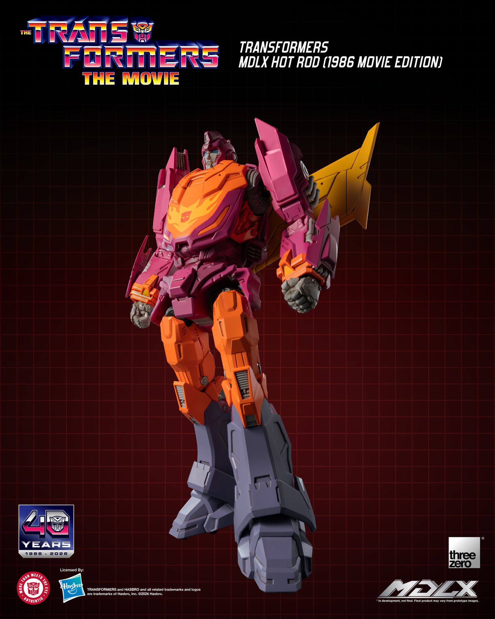 Transformers MDLX Hot Rod (1986 Movie Edition) image 3