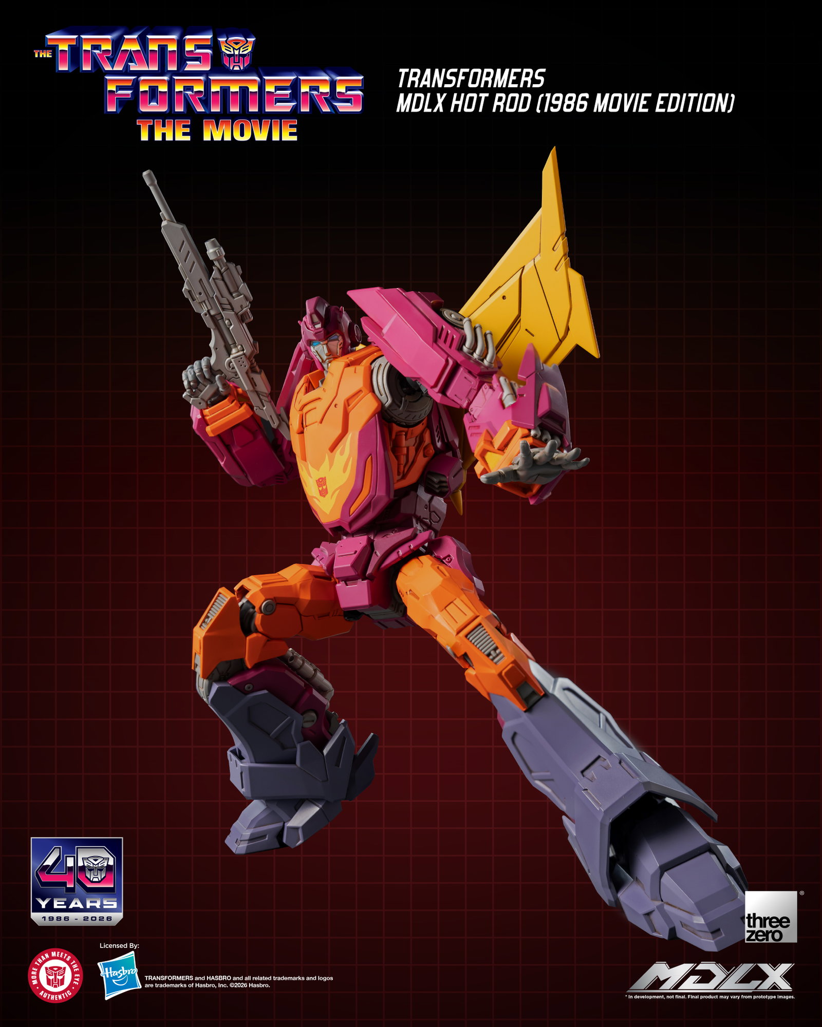 Transformers MDLX Hot Rod (1986 Movie Edition) image 4