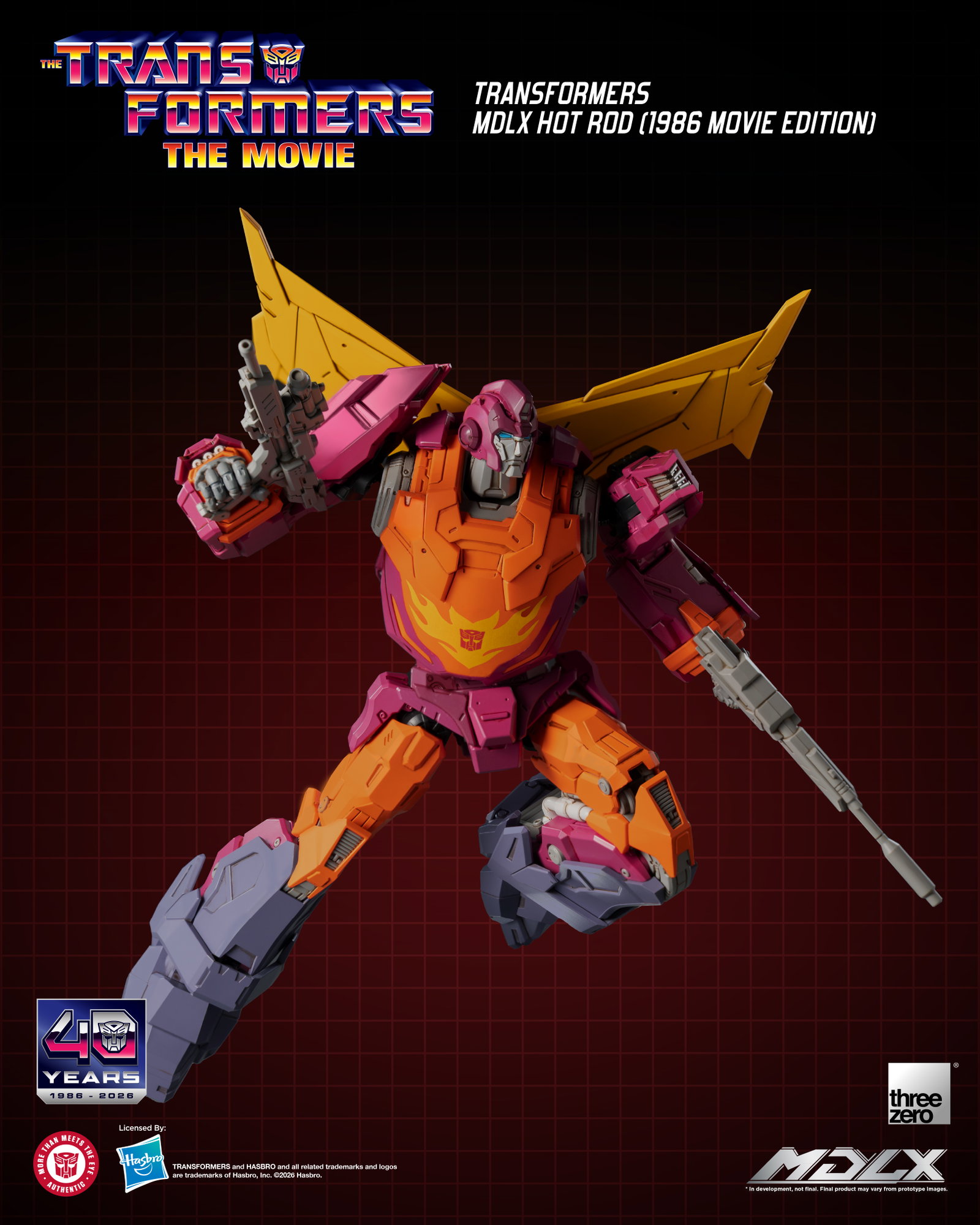 Transformers MDLX Hot Rod (1986 Movie Edition) image 5