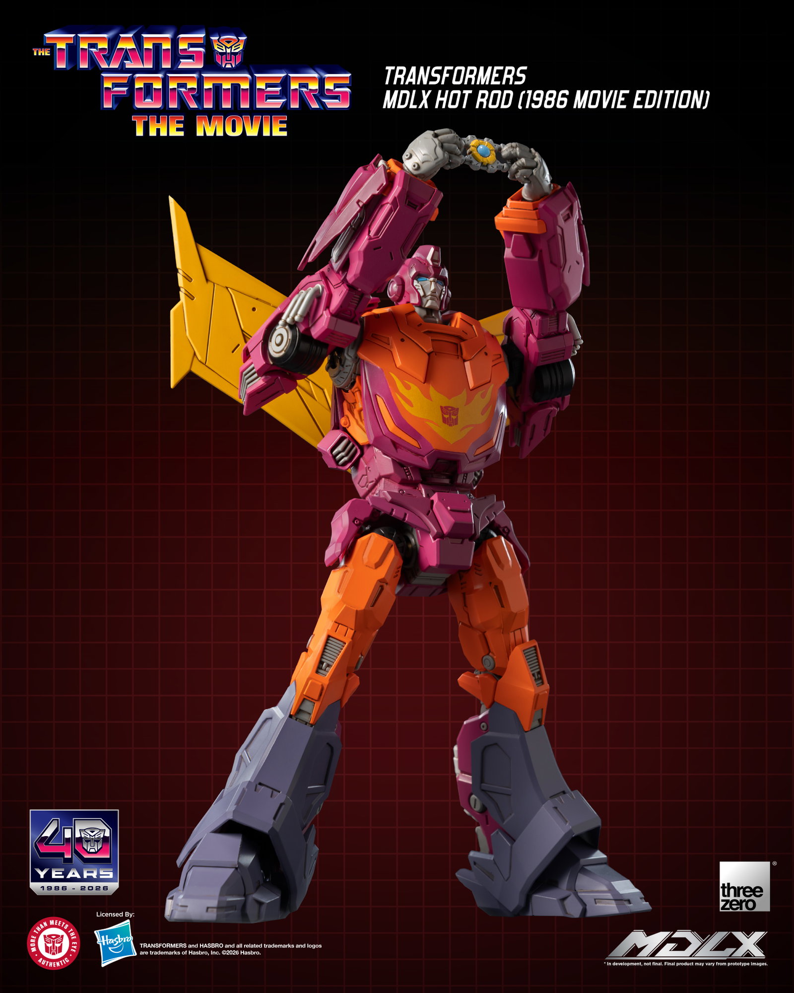Transformers MDLX Hot Rod (1986 Movie Edition) image 7