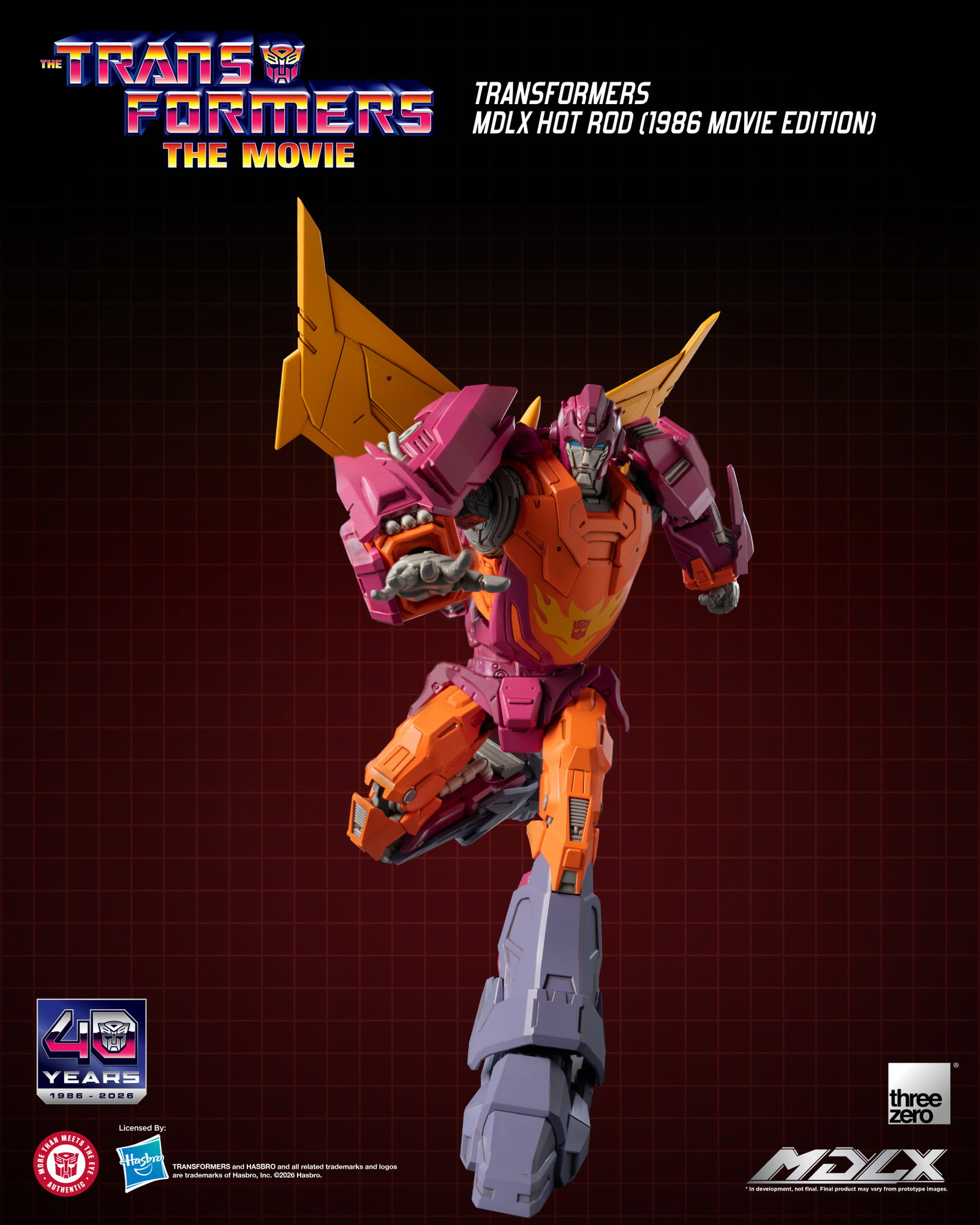 Transformers MDLX Hot Rod (1986 Movie Edition) image 8