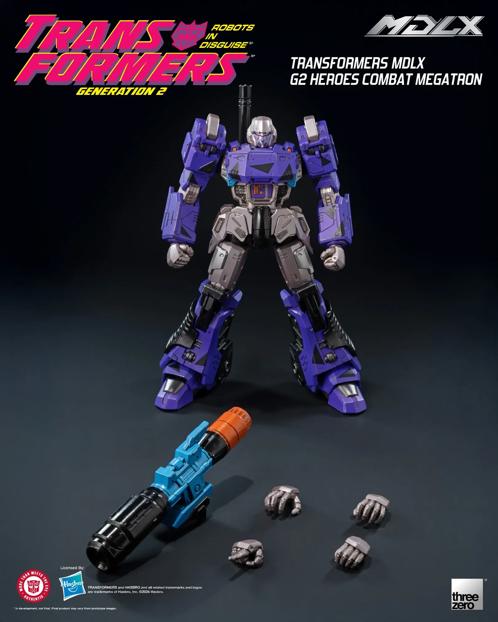 Transformers MDLX G2 Heroes Combat Megatron image 2