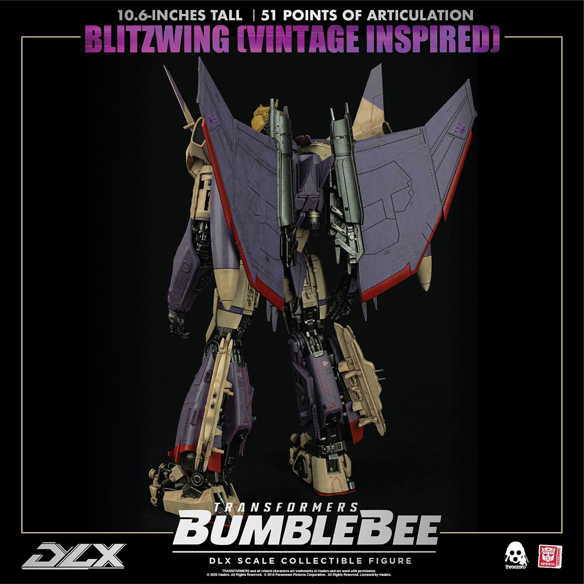 Transformers: Bumblebee DLX Blitzwing (Vintage Inspired) image 6