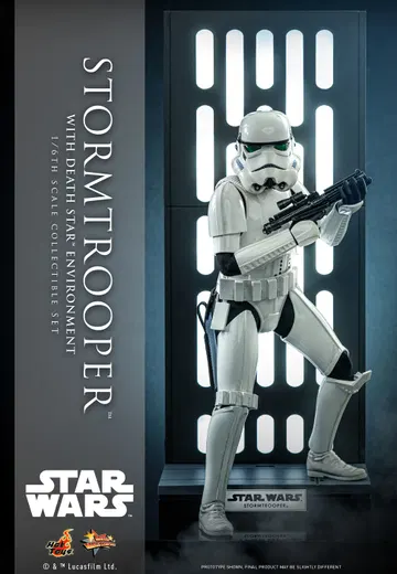 Star Wars - Stormtrooper (with Death Star Environment)