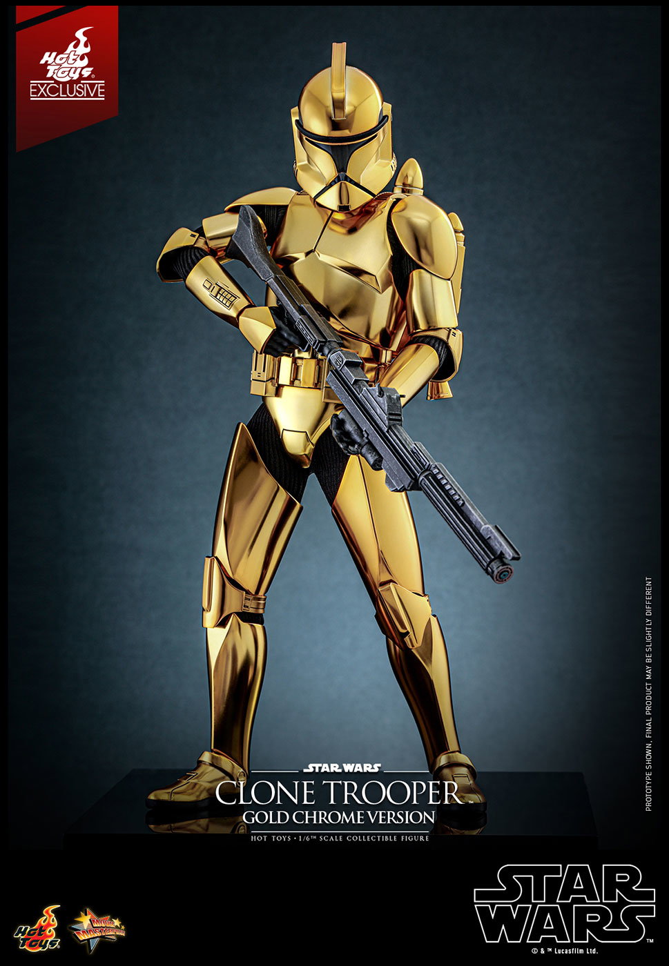 Star Wars - Clone Trooper (Gold Chrome Version) image 2