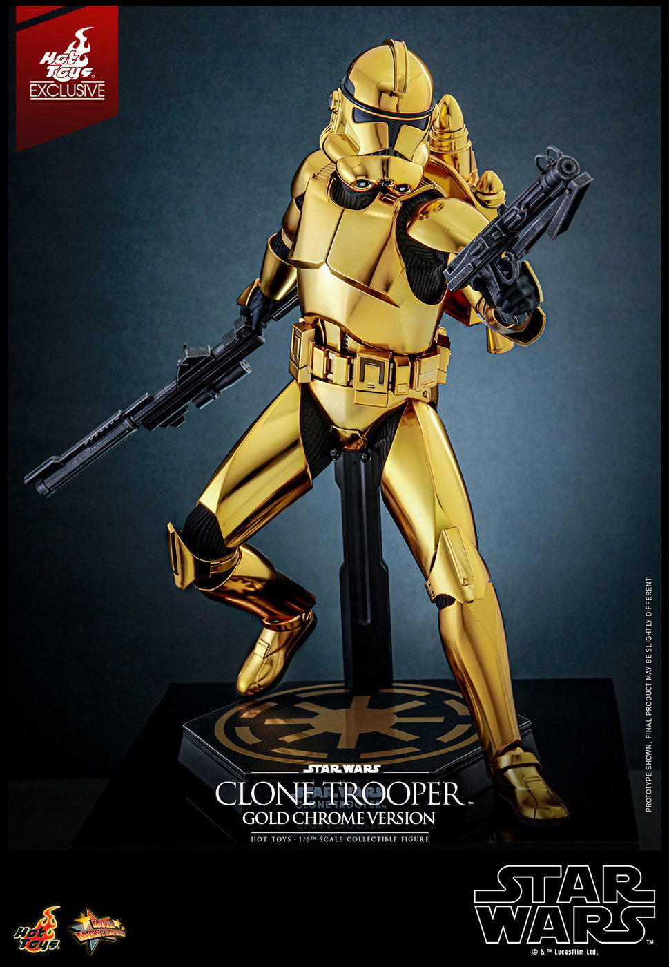 Star Wars - Clone Trooper (Gold Chrome Version) image 3