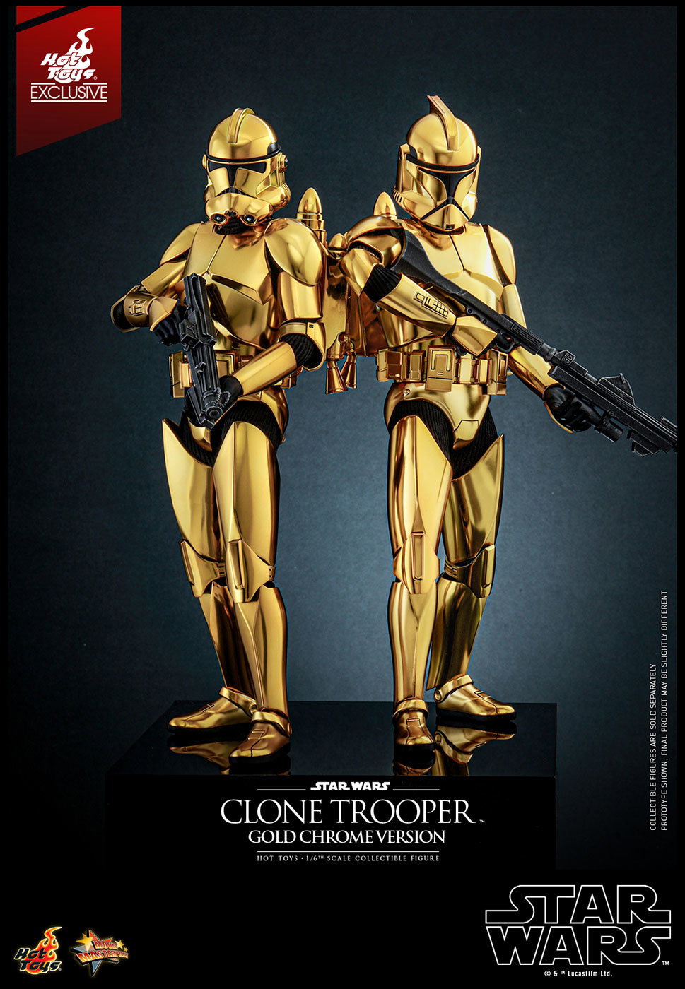 Star Wars - Clone Trooper (Gold Chrome Version) image 4