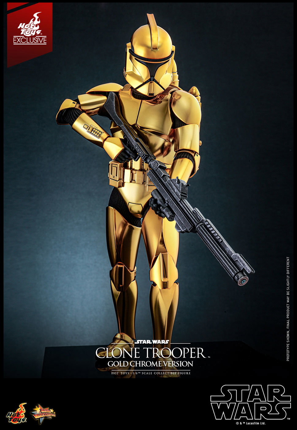 Star Wars - Clone Trooper (Gold Chrome Version) image 5