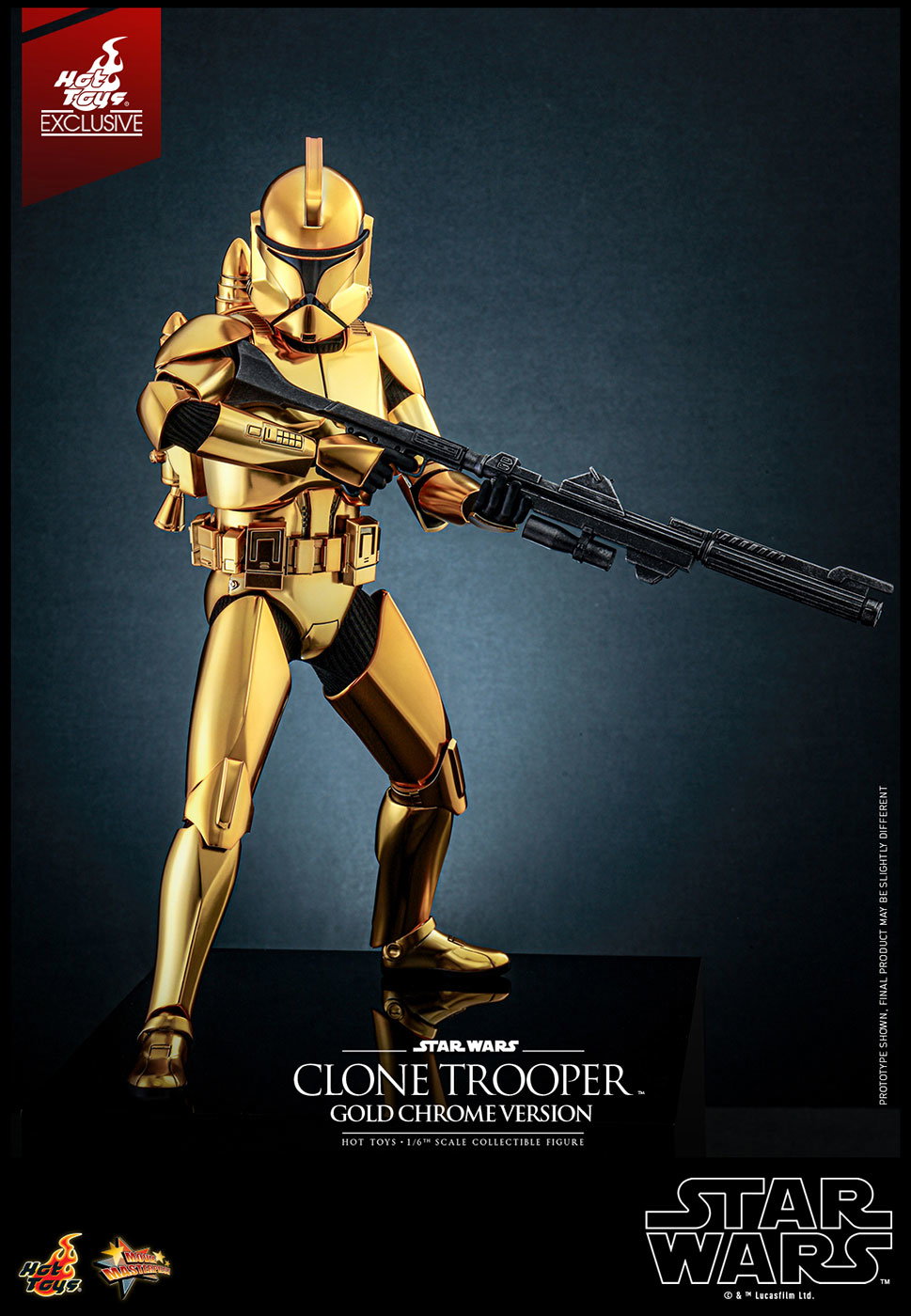 Star Wars - Clone Trooper (Gold Chrome Version) image 6