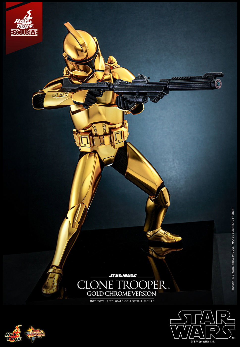 Star Wars - Clone Trooper (Gold Chrome Version) image 7