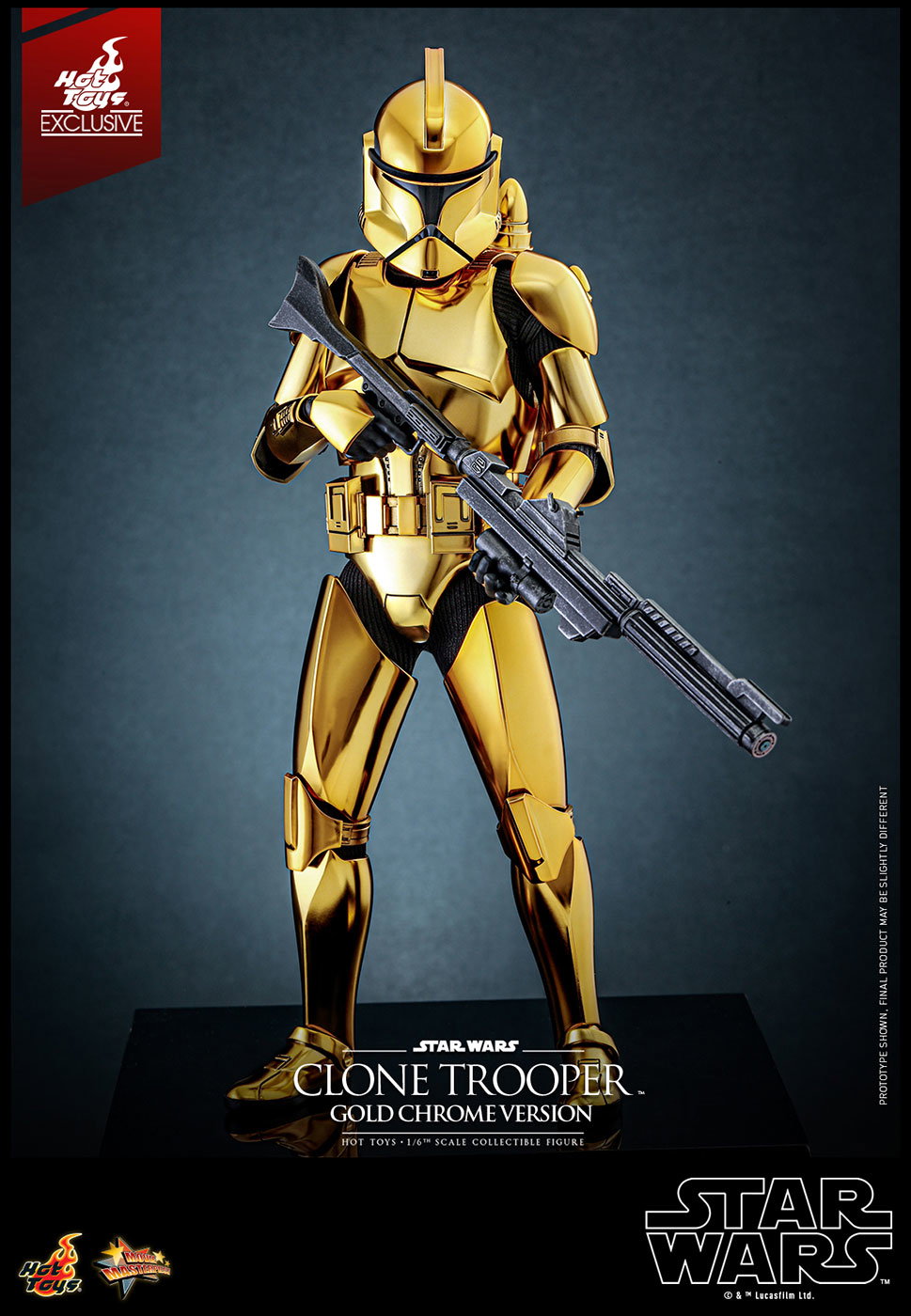 Star Wars - Clone Trooper (Gold Chrome Version) image 8