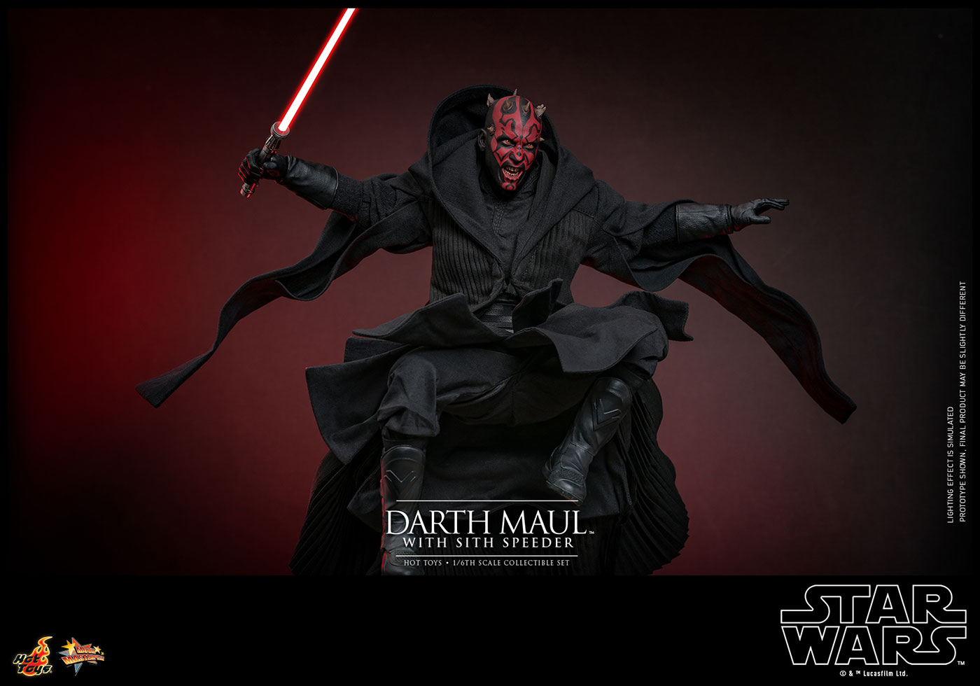 Star Wars / Episode I The Phantom Menace - Darth Maul & Sith Speeder (2.0) image 10