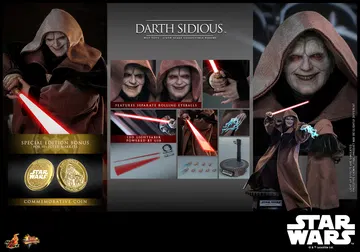 Star Wars / Episode III Revenge of the Sith - Darth Sidious [With Bonus Accessory]