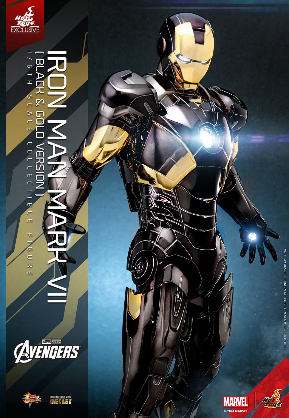 The Avengers - Iron Man Mark 7 (Black & Gold Version) image 1