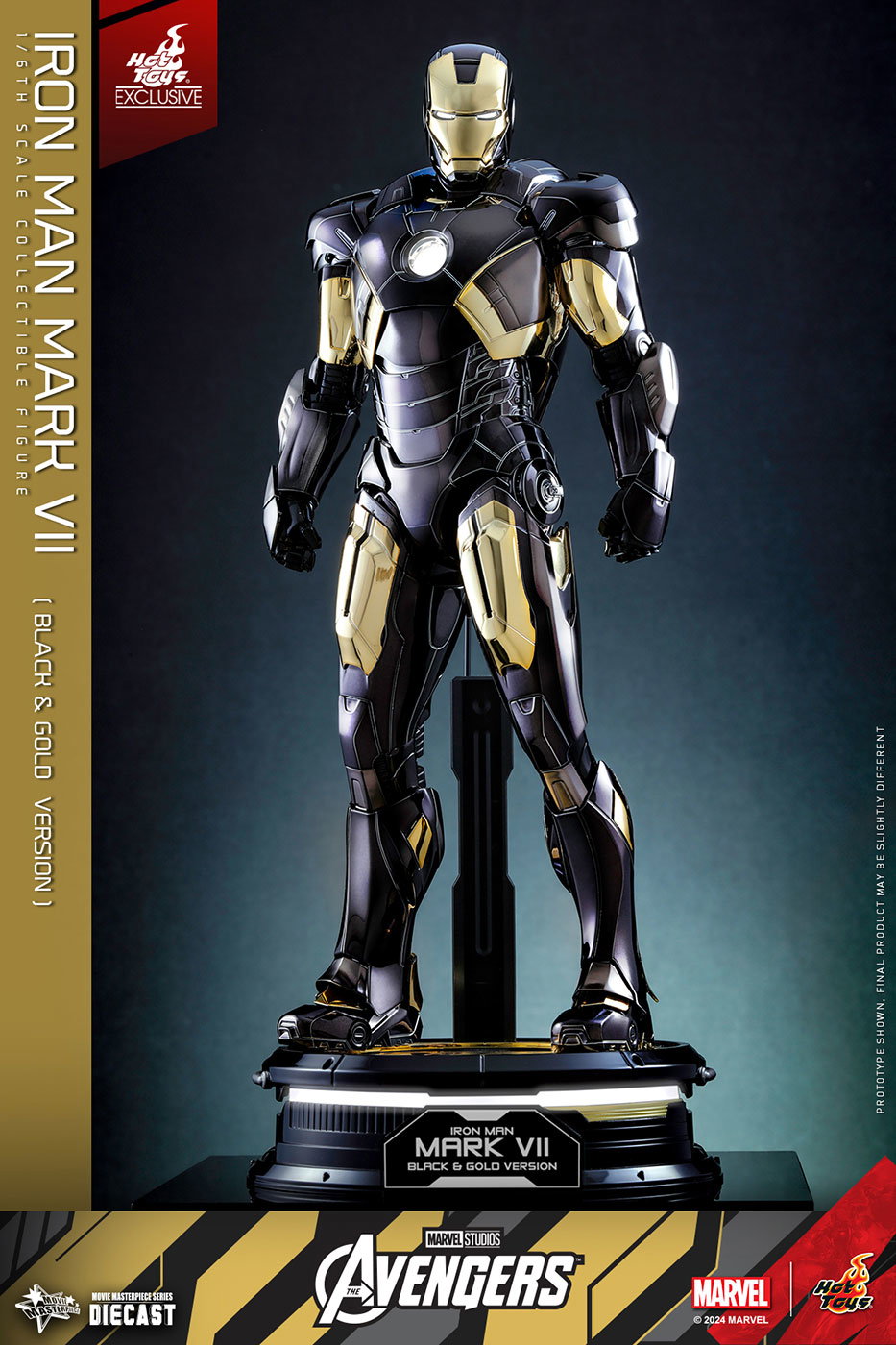 The Avengers - Iron Man Mark 7 (Black & Gold Version) image 2