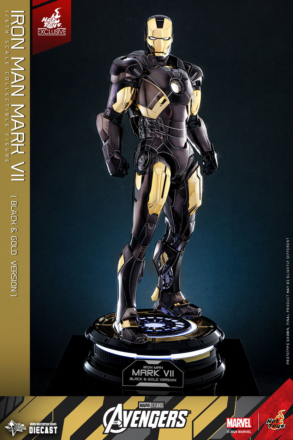 The Avengers - Iron Man Mark 7 (Black & Gold Version) image 3