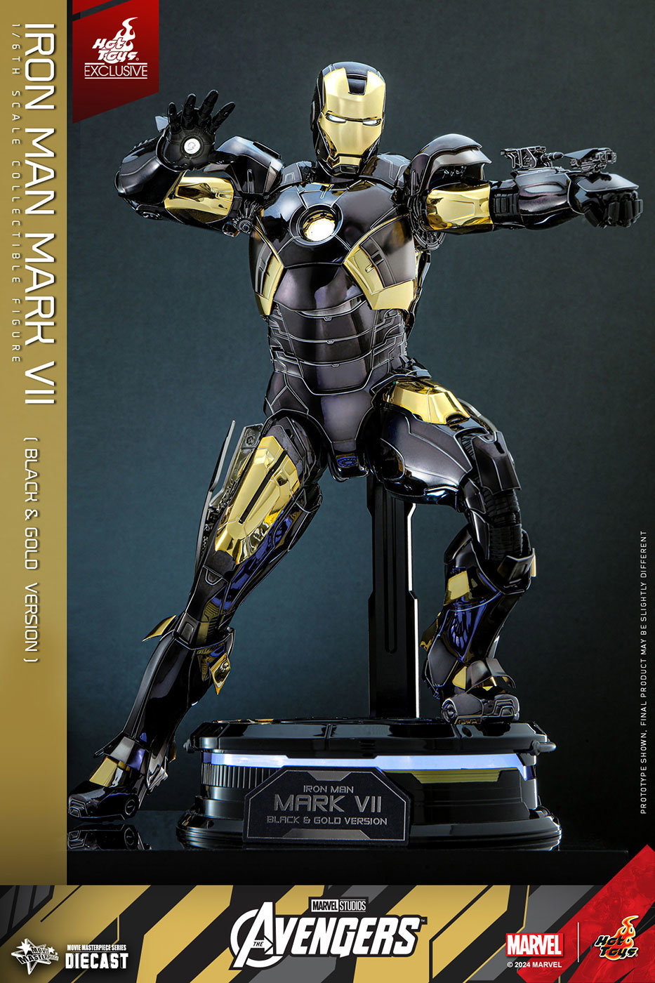 The Avengers - Iron Man Mark 7 (Black & Gold Version) image 4