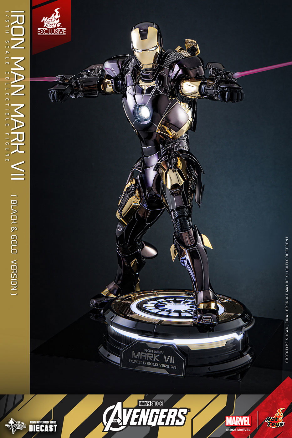 The Avengers - Iron Man Mark 7 (Black & Gold Version) image 5