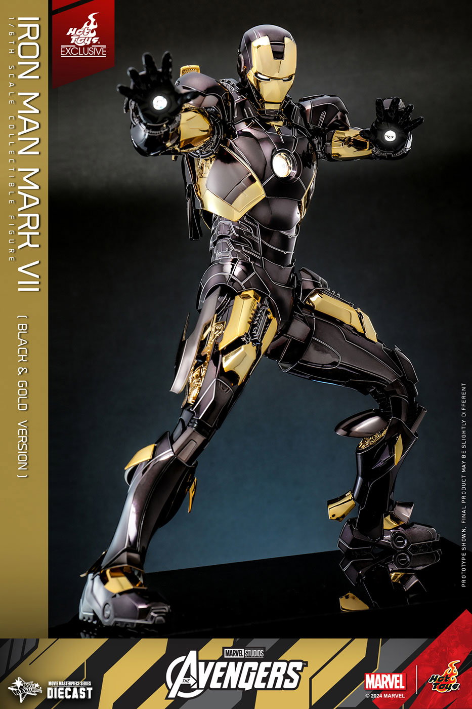 The Avengers - Iron Man Mark 7 (Black & Gold Version) image 6