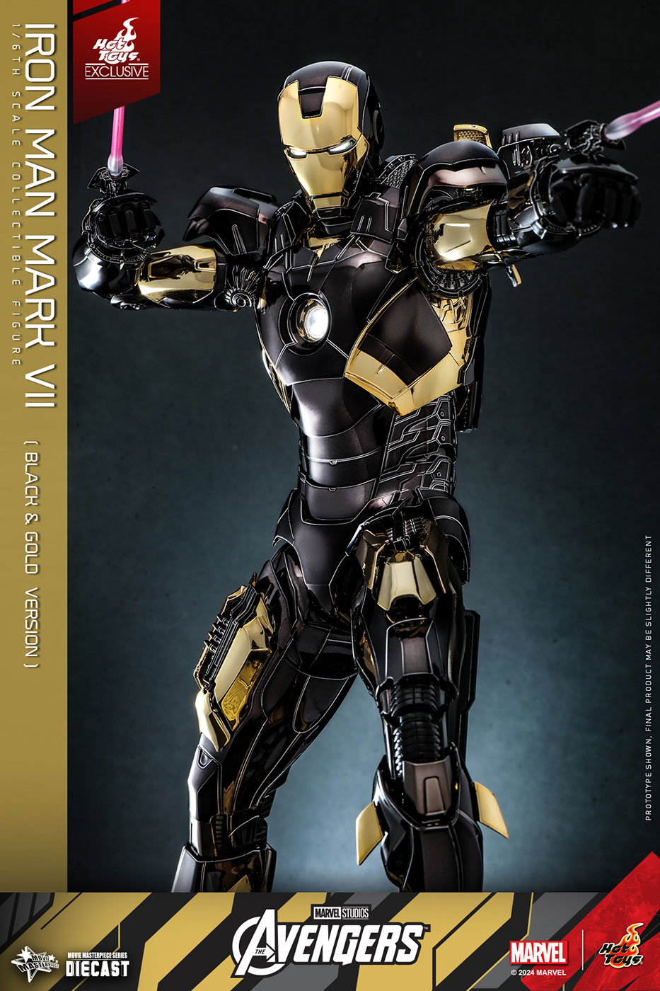 The Avengers - Iron Man Mark 7 (Black & Gold Version) image 8