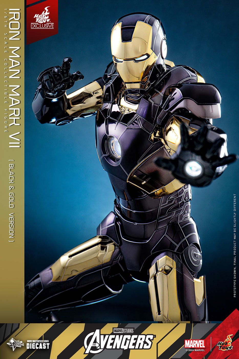 The Avengers - Iron Man Mark 7 (Black & Gold Version) image 9