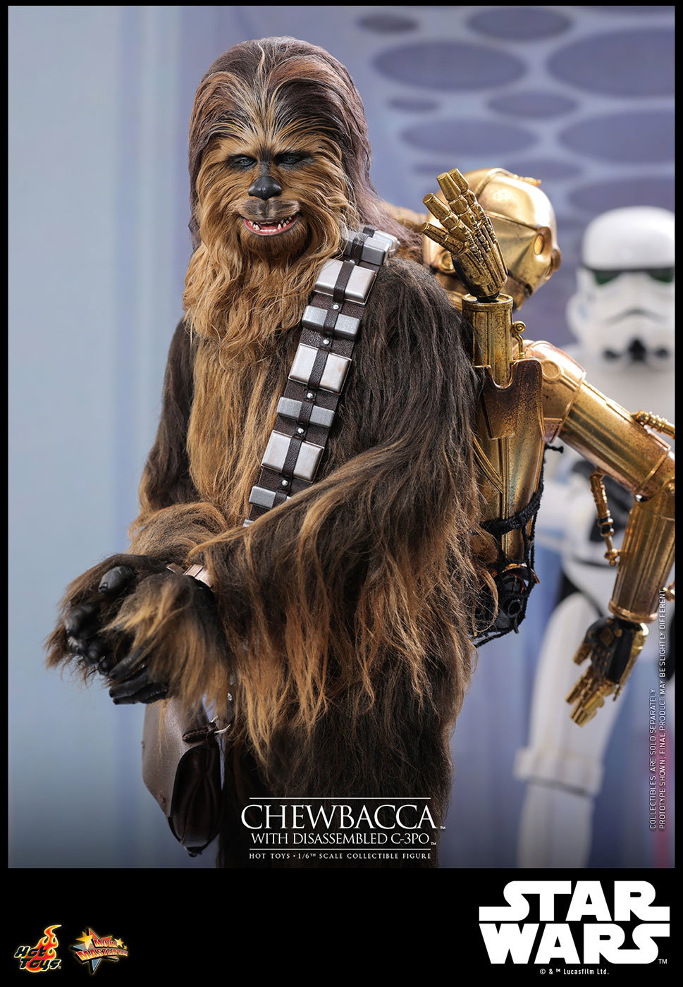 Star Wars / Episode V The Empire Strikes Back - Chewbacca & C-3PO (Disassembled) image 10