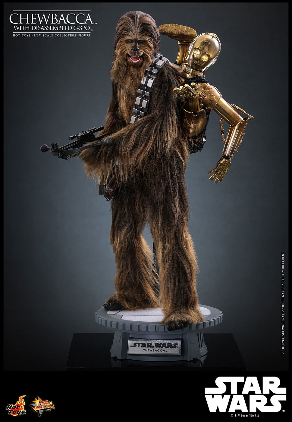 Star Wars / Episode V The Empire Strikes Back - Chewbacca & C-3PO (Disassembled) image 2