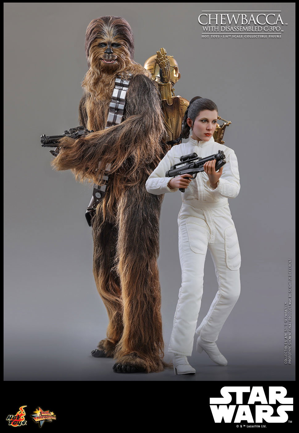 Star Wars / Episode V The Empire Strikes Back - Chewbacca & C-3PO (Disassembled) image 6