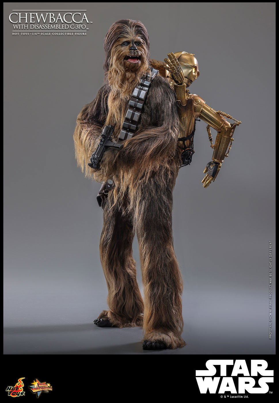 Star Wars / Episode V The Empire Strikes Back - Chewbacca & C-3PO (Disassembled) image 7