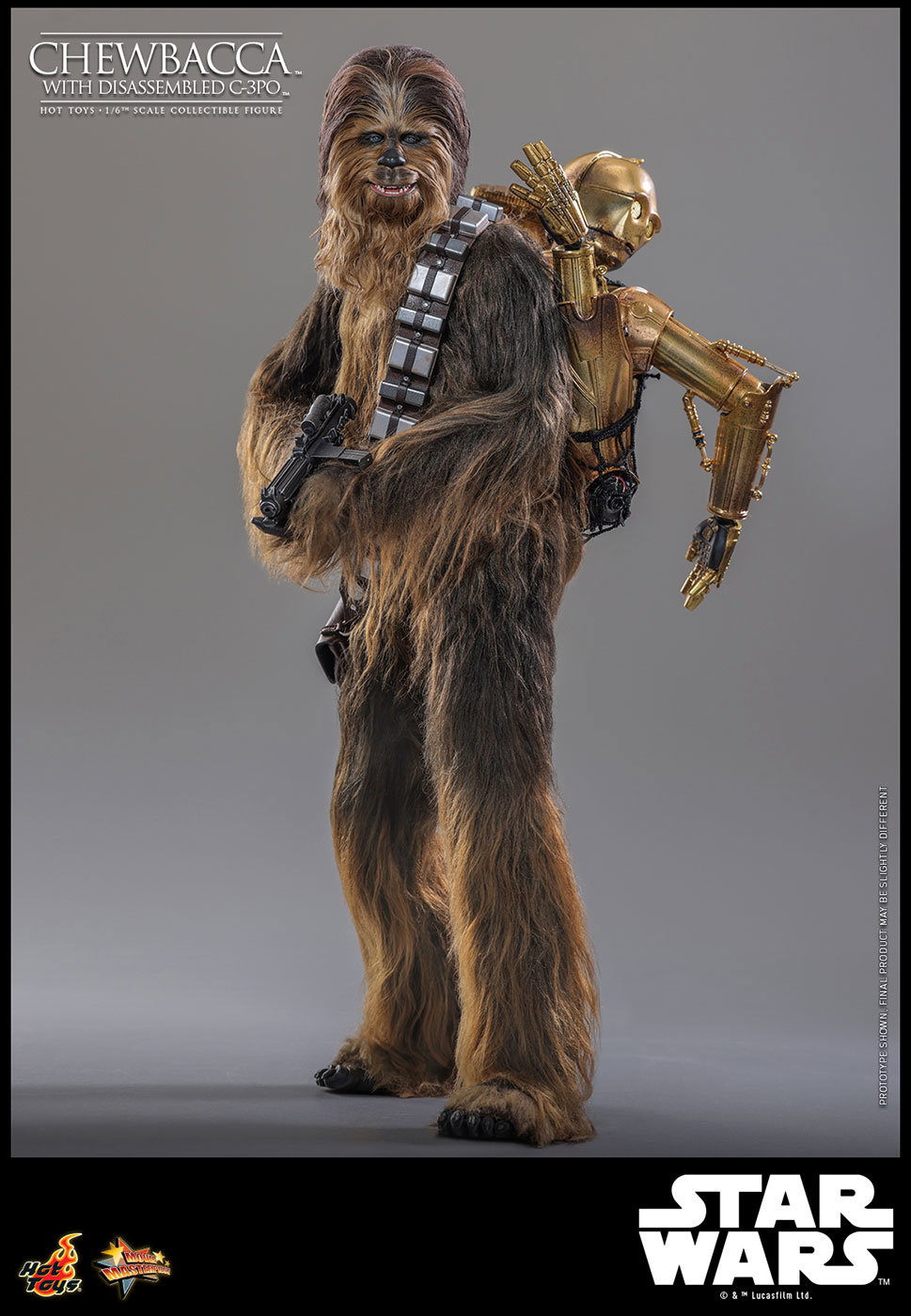 Star Wars / Episode V The Empire Strikes Back - Chewbacca & C-3PO (Disassembled) image 8
