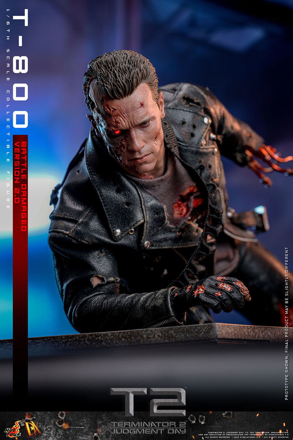Terminator 2: Judgment Day - T-800 (Battle Damaged Version 2.0) image 10