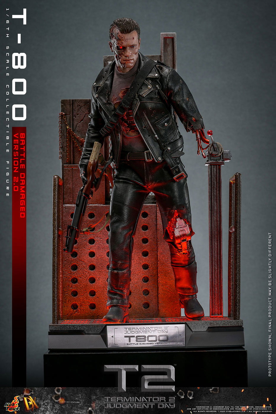 Terminator 2: Judgment Day - T-800 (Battle Damaged Version 2.0) image 2