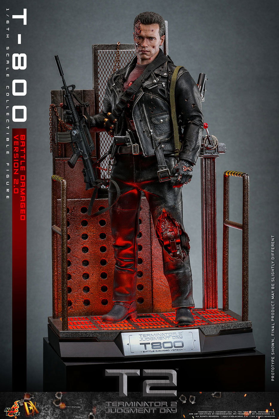 Terminator 2: Judgment Day - T-800 (Battle Damaged Version 2.0) image 3
