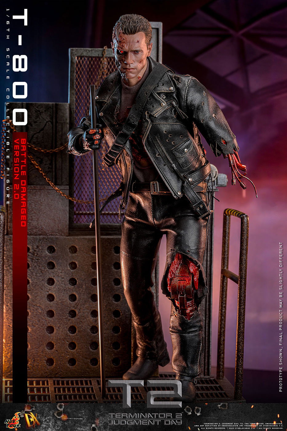 Terminator 2: Judgment Day - T-800 (Battle Damaged Version 2.0) image 4