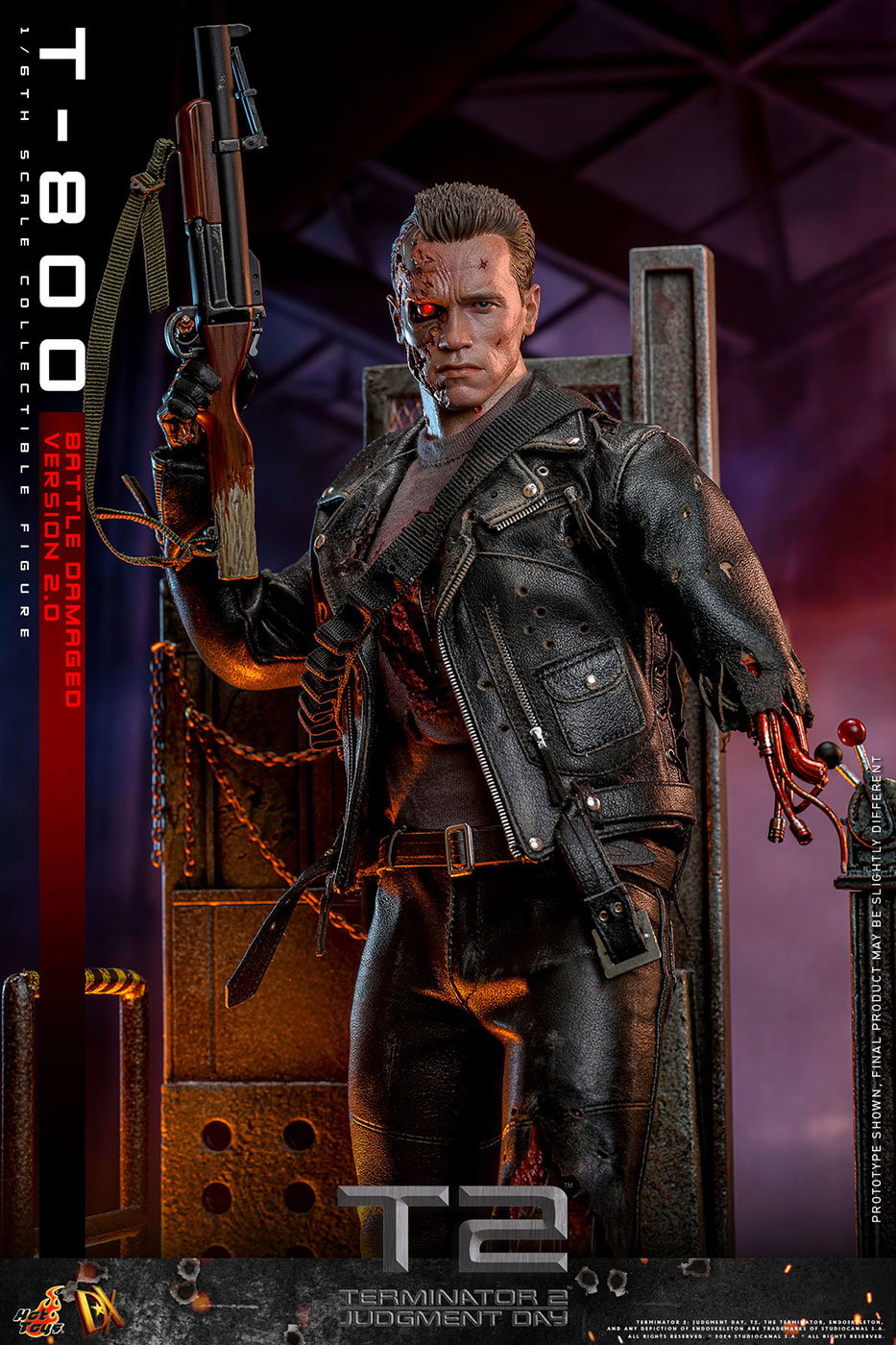 Terminator 2: Judgment Day - T-800 (Battle Damaged Version 2.0) image 5
