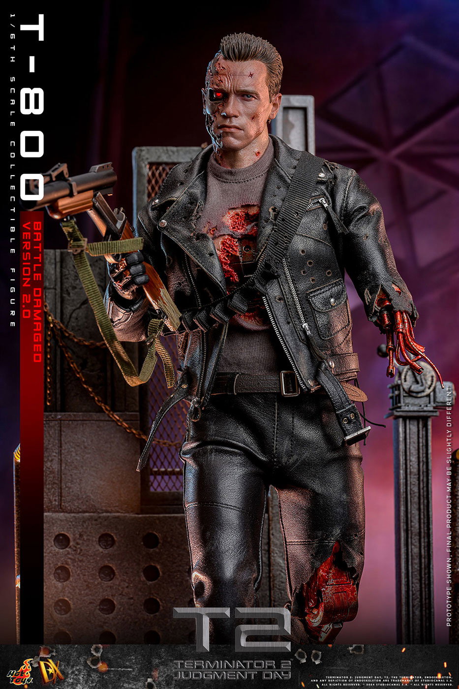 Terminator 2: Judgment Day - T-800 (Battle Damaged Version 2.0) image 6