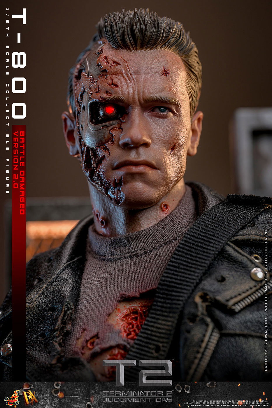 Terminator 2: Judgment Day - T-800 (Battle Damaged Version 2.0) image 7